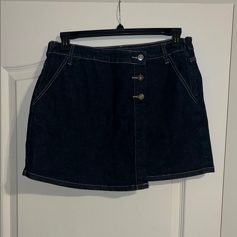 Chelsea & Violet Indigo Denim Skirt
